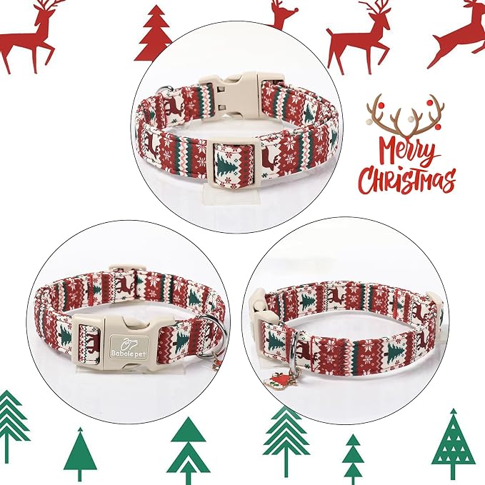 Christmas Dog Collar for Large Dogs - Image 5