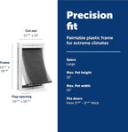 PetSafe Extreme Weather Plastic Pet Door - Image 3