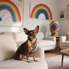 30 Pack Pride Dog Bandanas Bulk - Image 5