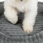 Cute Washable Dog Bed for Small Dogs -Soft Plush Calming Puppy & Cat Bed - Image 7