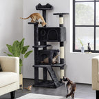 Yaheetech 62in Cat Tree Cat Tower - Image 2