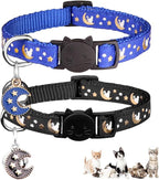 2Pcs Breakaway Cats Collars Cat Collars by Baeuppit