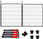 Portable Dog Crates, Indoor/Outdoor, Easy-Carry Straps, 2 Add-On Panels by IGOOUO