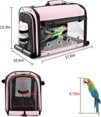 SUERTREE Bird Carrier Bag Bird Travel Cage - Image 6
