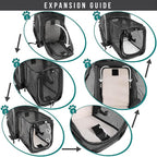 PetAmi Dog Cat Backpack Carrier, Expandable Pet Carrier Backpack - Image 3