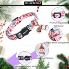 ARING PET 2 Pack Cat Collar, Christmas Breakaway Kitten Small Collars - Image 2