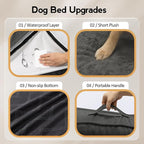 Large Dog Bed - XL Orthopedic Egg-Crate Memory Foam Dog Beds - Image 5