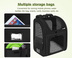 Pecute Cat Backpack Carrier Expandable, Pet Backpack - Image 9