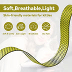Cat Harness and Leash Set, 3-in-1 Escape Proof Adjustable, Comfortable Soft - Image 5