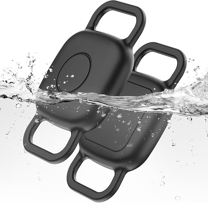 DDJ 2-Pack Dog Collar Holder for Tile Life360 Mate 2022 Tracker, Waterproof by DDJ