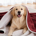LOOBANI Waterproof Dog Blanket for Couch: Reversible Flannel Bed Blanket for - Image 2