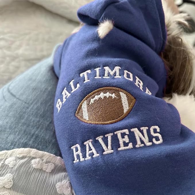 Godmerch Custom Embroidered Dog Hoodie, Embroidery Dog Sweaters - Image 4