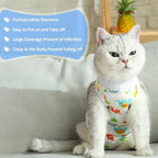 Cat Recovery Suit Female, Breathable Cat Onesie After Surgery Female - Image 6