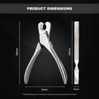 Dog Nail Trimmers & Cat Nail Clipper, Heavy Duty Stainless Steel Claw Clippers - Image 5
