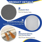 Pet Backpack Carrier, Portable and Ventilated, Oxford Cloth, Dogs Cats and - Image 3
