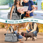 PetAmi Small Dog Purse Carrier, Soft-Sided Pet Carrier Bag - Image 7