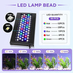 hygger Clip On 24/7 Lighting Aquarium LED Light, Sunrise-Daylight-Moonlight and - Image 6