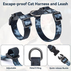 Cat Harness and Leash Set, 3-in-1 Escape Proof Adjustable, Comfortable Soft - Image 3