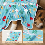 LINENLUX 1 Pack 3 Blankets Super Soft Fluffy Premium Fleece Dog Blankets - Image 2