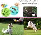 Sunglow 2 Pack Dog Toy Ball，Nontoxic Bite Resistant Teething Toys Balls - Image 5