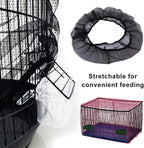 Bird Cage Seed Catcher, Bird Cage Mesh Guard Netting, Birdcage Seed Guard Skirt - Image 3