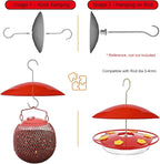 8" Mini Weather Guard for Bird Feeder - Image 3
