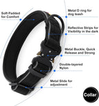 Plutus Pet Tactical Dog Collar, Reflective, Adjustable Heavy Duty Dog Collar - Image 3