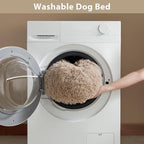 WNPETHOME Calming Dog Bed, Anti-Anxiety Donut Small Dog Bed, Fluffy Faux Fur - Image 6