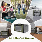 Pawaii Pet Carrier, TSA Airline Approved Cat Carrier, Soft Sided Collapsible - Image 5