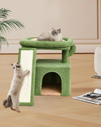 Small Cactus Cat Tree for Indoor Cats, Unique Cactus Cat House - Image 2