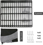 PETIME Foldable Metal Dog Exercise Pen/Pet Puppy Playpen Kennels Yard Fence - Image 5
