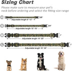 MOODEL Reflective Dog Collar for Small Dogs Cats, Cute Camouflage Adjustable - Image 7