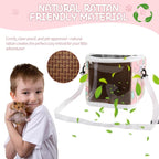 Guinea Pig Carrier Bag with Water Bottle，Travel Portable Small Animal Carrier - Image 7