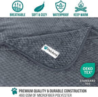 PetAmi Waterproof Dog Blanket, Leakproof XL Pet Blanket - Image 3