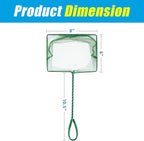 AQUANEAT 8 Inch Aquarium Fish Net, Wastes Skimming Cleaning Tool - Image 3