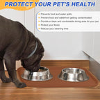 Silicone Pet Feeding Mat with Raised Edge - Image 5