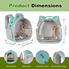 Portable Parrot Travel Cage Carrier - Image 2