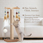 Cat Scratching Post, Interactive Furniture Toys - Image 4