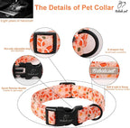 Fall Dog Collar, Cute Football Pattern Puppy Collar - Image 4