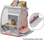 Bird Carrier Backpack, Portable Travel Bird Cage - Image 6