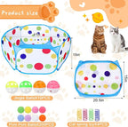Palksky Ball Pit with 210 Toy Balls and 4 Spring Toys - Image 5