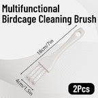2 PCS Bird Cage Cleaner, Long Handle Bird Poop Remover - Image 2