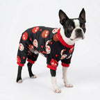 Fitwarm Hearts Eyes Smily Face Dog Pajamas, Cozy Valentines Outfit - Image 3