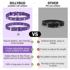 Leather Cat Collars for Boy Girl Cats - Image 5