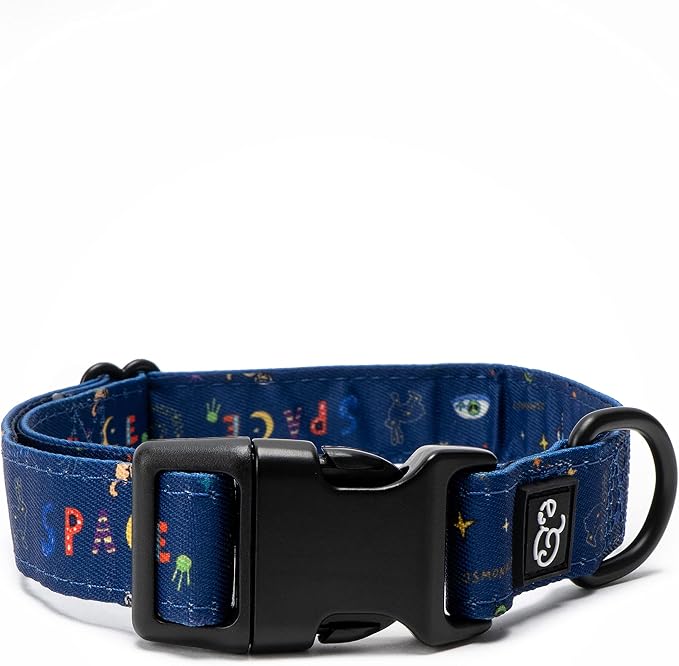 Lucy & Co. Space Doodle Dog Collar by LucyCo