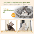 Globlazer Cat Tower for Multiple Indoor Cats, 52 inch Heavy Duty Cat Tree - Image 4
