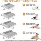 BFPETHOME Orthopedic Dog Beds for Large Dogs-Waterproof Sofa Dog Bed - Image 4