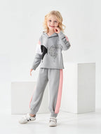 Toddler Baby Girls Clothes Long-sleeve Tie Dye Hoodie Sweatshirt Pants Hooded - Image 3