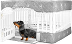 PJYuCien Dog Playpen Bottom Pad and Cover Fits by PJYuGienPetGarden
