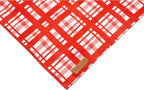 Realeaf Valentine's Day Dog Bandanas 2 Pack, Reversible Red Plaid Heart Dog - Image 4